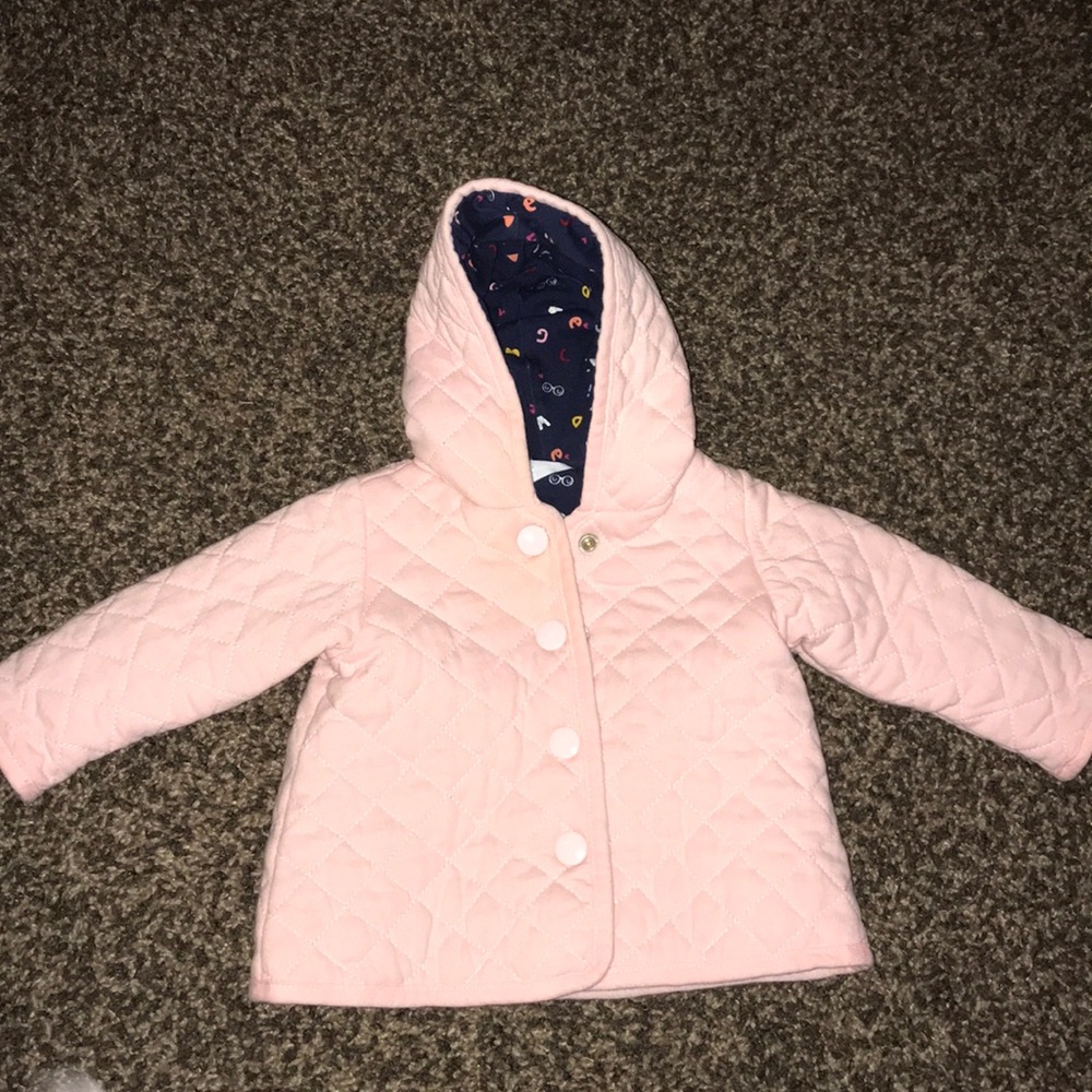 Baby girl jacket 3-6 months Reversible